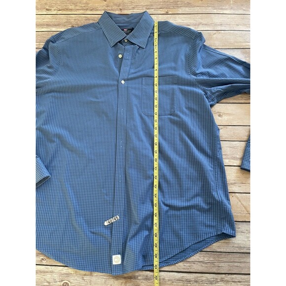 Vineyard Vines Performance Classic Fit Murray Shirt Button Down Plaid Men's XL - Picture 5 of 6